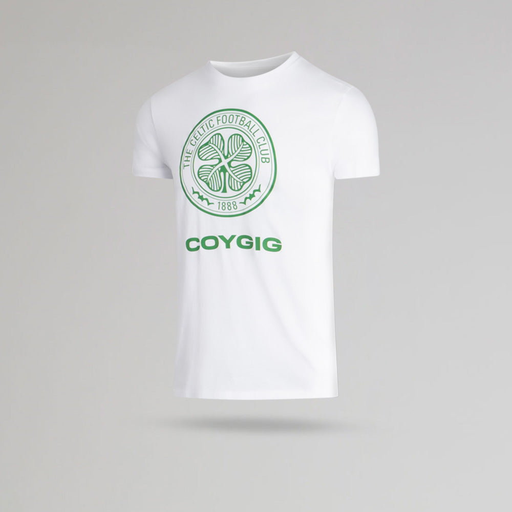 Celtic Junior COYGIG T-Shirt, weiß