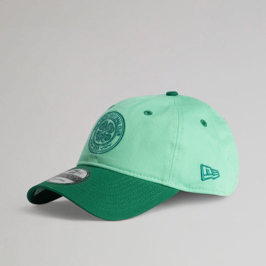 Celtic Green Contrast Visor New Era Cap