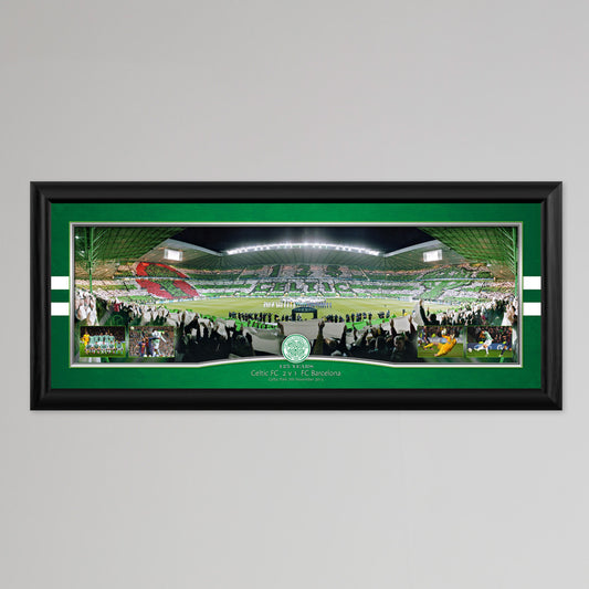 Celtic Barcelona 125 Jahre Display Panoramadruck