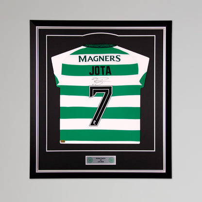 Celtic 2024/25 Jota Framed Signed Shirt