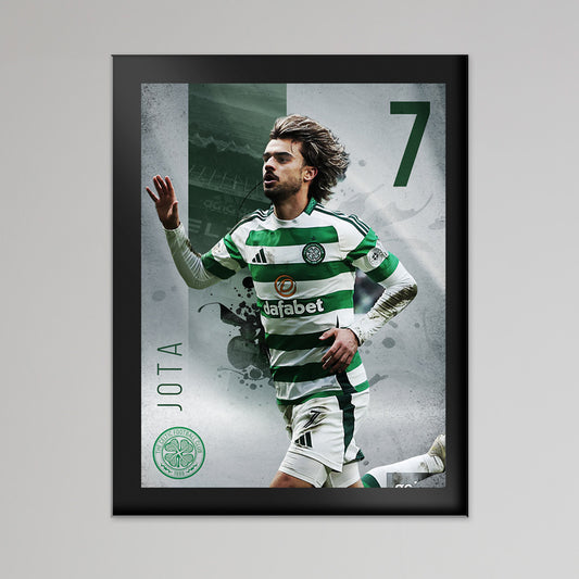 Celtic 2024/25 Jota Tempered Glass Print