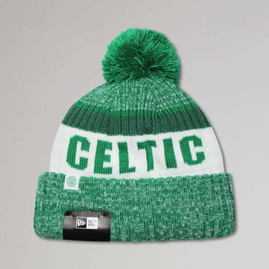 Celtic New Era Cuff Bobble Beanie